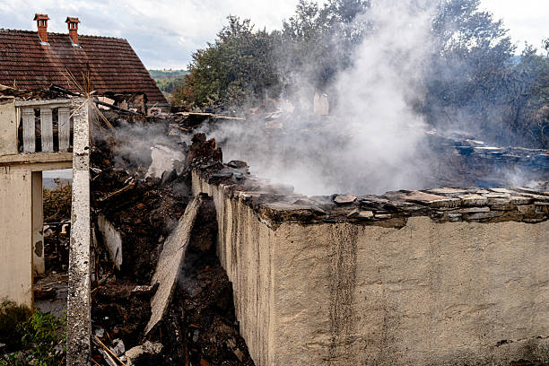 Professional Fire Damage Removal technician working in Champlin, MN